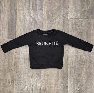 BRUNETTE THE LABEL Little Babes 'Brunette' Sweatshirt